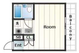 エールプラザ京成小岩 302の間取り画像