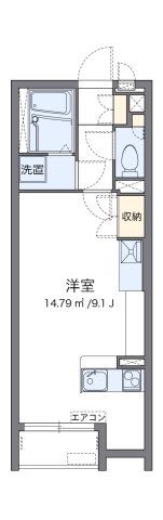 レオネクストコリーナの間取り画像