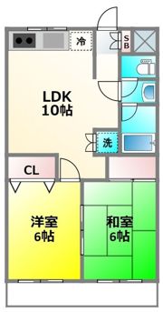 ヴィラタカハシの間取り画像