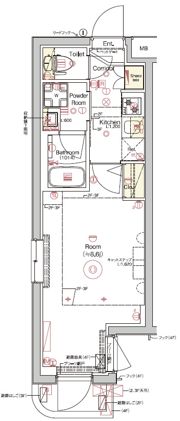 INUNEKO HILLS ROKUGODOTEの間取り画像