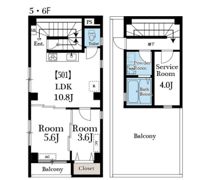 admi新御徒町の間取り画像