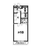 ウエストハイツの間取り画像