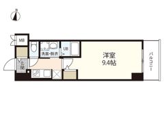 S-RESIDENCE広島駅dilettoの間取り画像