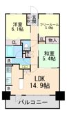 ニューライフ岡本の間取り画像