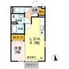 アクシス南島田Dの間取り画像