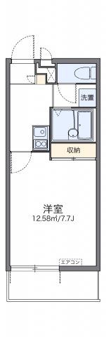 レオパレスYAMAZAKIの間取り画像