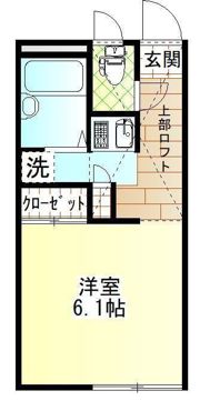 パレス泉Ⅲの間取り画像