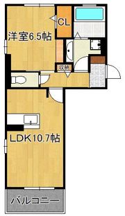 D-room柳町の間取り画像