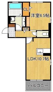 D-room柳町の間取り画像