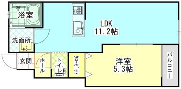 フォレスト庭瀬の間取り画像