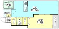 フォレスト庭瀬の間取り画像