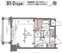 ZOOM白金高輪の間取り画像