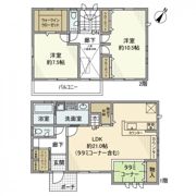 今伊勢町本神戸字寺前戸建の間取り画像