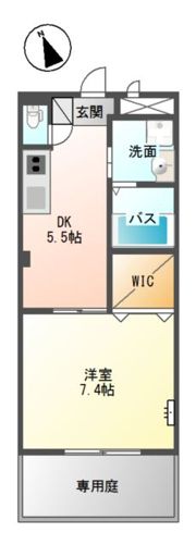 グランドハイム福津の間取り画像