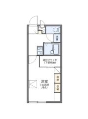 レオパレスエトワールの間取り画像
