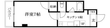 ボナール一番館の間取り画像