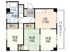 森田ハイムの間取り画像