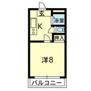 満永ハイツの間取り画像