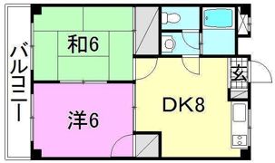 空港サヤハイツの間取り画像