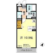 ローズコート芦屋の間取り画像