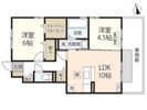 COZY COURT B棟の間取り画像