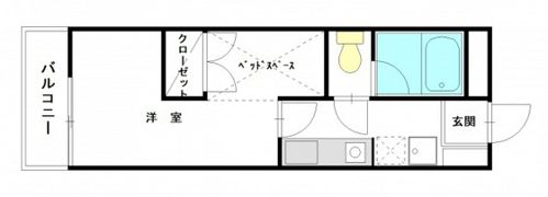 ルームサンコートの間取り画像