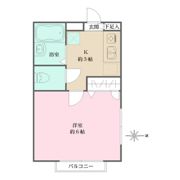 いずみコーポの間取り画像