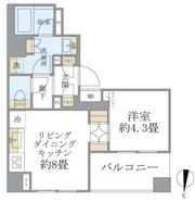 Brillia中野の間取り画像