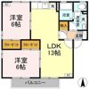 ベイサージュ22 B棟の間取り画像