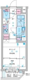 GENOVIA竹ノ塚の間取り画像