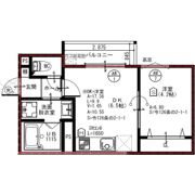 ART KISHIBE NORTHの間取り画像