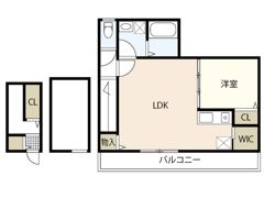 レユシール川内の間取り画像