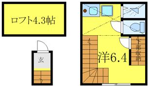 アーバン西尾久の間取り画像