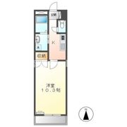 プランドール駒越の間取り画像