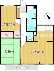 フォブール津森A棟の間取り画像