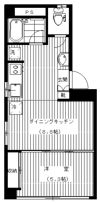 ジュネス西麻布の間取り画像