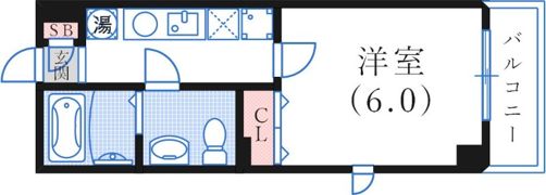 ソルジェンテ御影の間取り画像