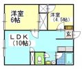 大清ハイツの間取り画像