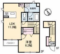 メゾンNの間取り画像