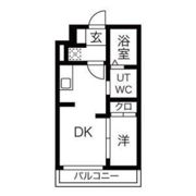 アスコット八幡の間取り画像