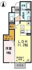 SERENO ⅰの間取り画像