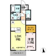 D-room本郷町の間取り画像