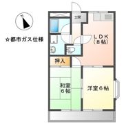 サニー加島の間取り画像