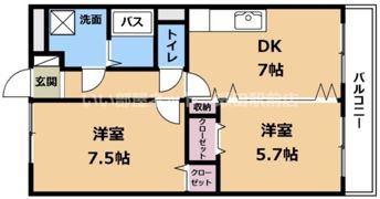 ブランコカメーリアの間取り画像