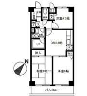 サントゥール白楽の間取り画像