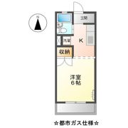 リバーサイドONEの間取り画像