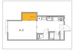 カレッジ浜の間取り画像