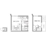 グランエッグス千歳烏山Nの間取り画像