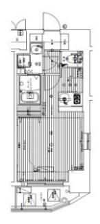 プレサンス難波ヴィータの間取り画像