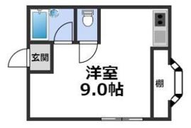 パールハイム深江橋の間取り画像